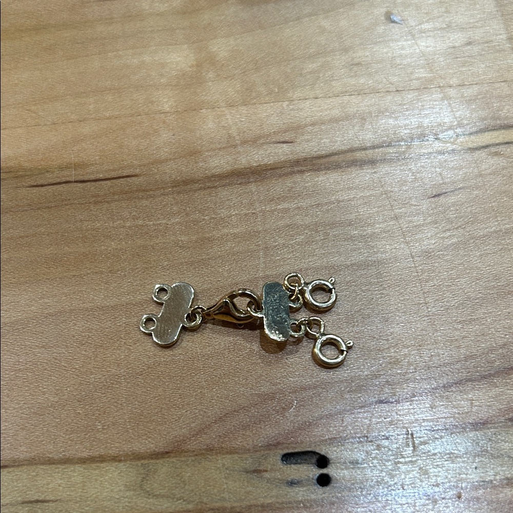 Yellow Gold Clasp for Layered Necklaces and Chains